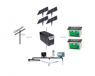 500 Watts Complete Solar Unit